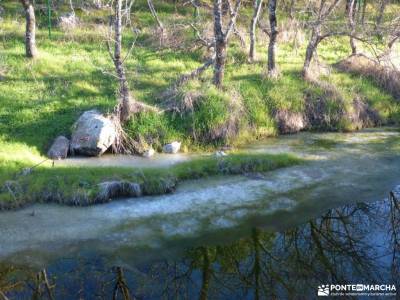 Cañadas, molinos del Río Perales; itinerarios madrid rutas verdes zapatos senderismo